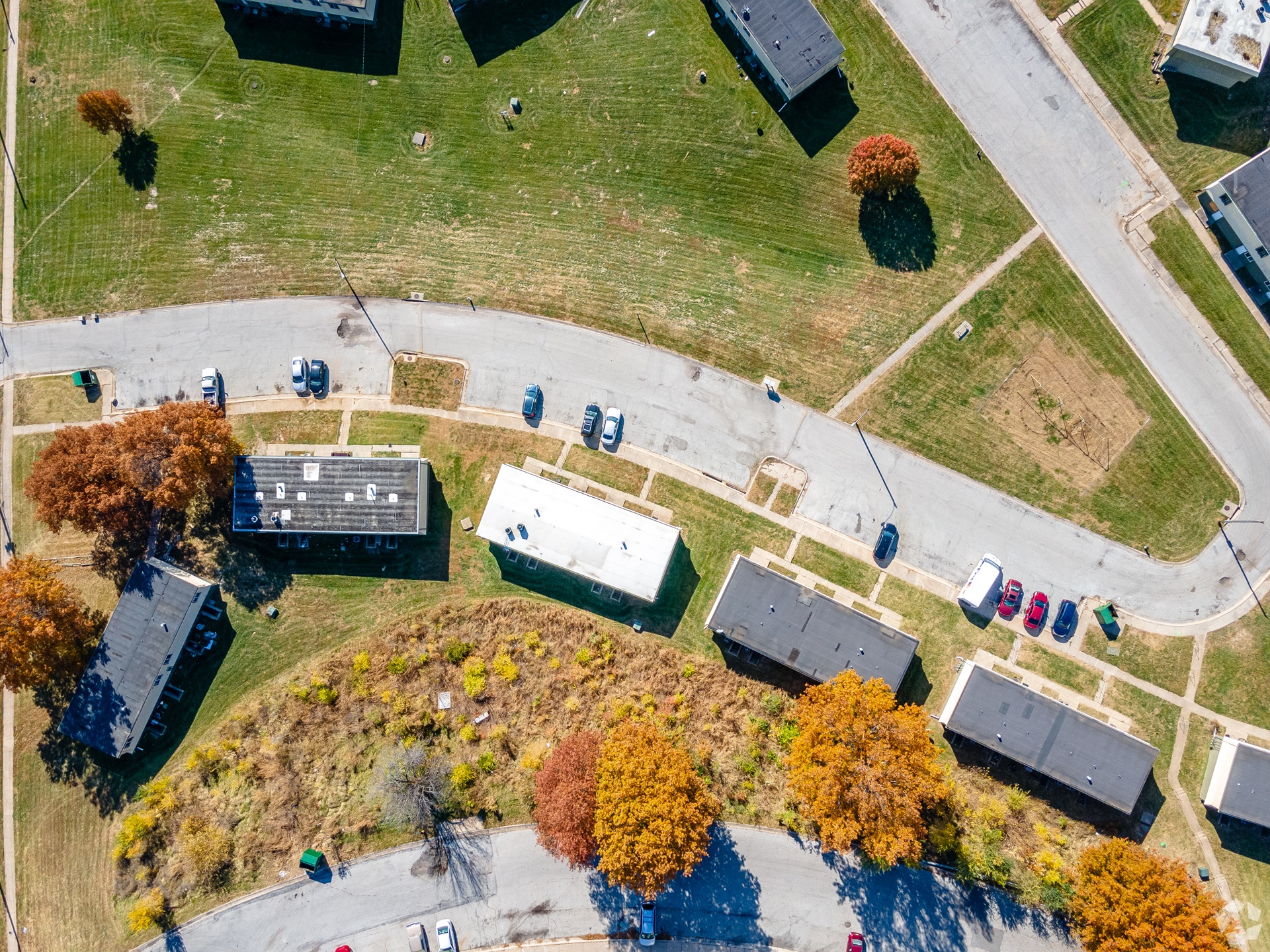 Green Village Townhomes exterior in Kansas City Missouri
